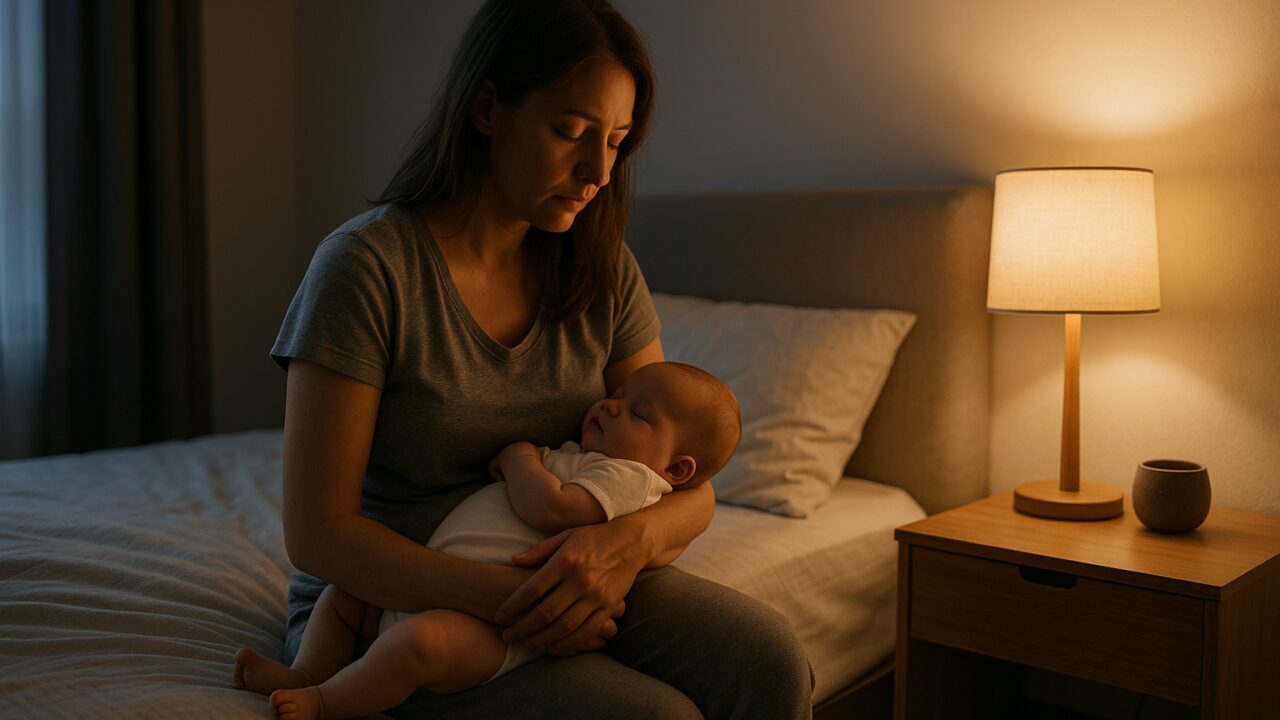 Mamme e sonno: cosa succede quando il riposo diventa frammentato per mesi
